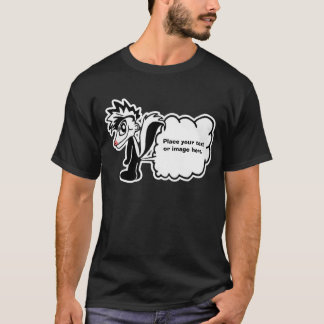 Kundengerechtes das Stinktier-Hemd der Männer T-Shirt