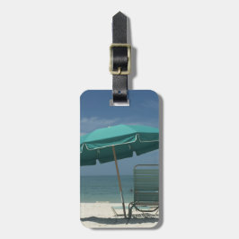 Kundengerechtes Gehen zum Strand-Gepäckanhänger Gepäckanhänger