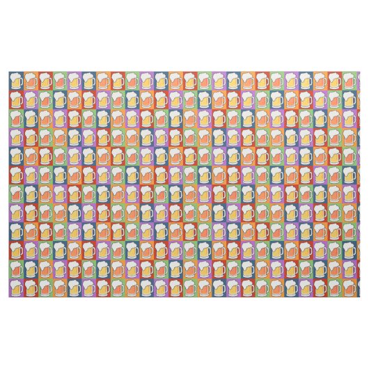 Kundengerechtes Gewebe der BIER Pop-Kunst Stoff (Yard (91,4 cm))