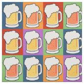 Kundengerechtes Gewebe der BIER Pop-Kunst Stoff (Muster)