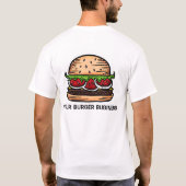 Kundengerechtes großes T-Shirt (Rückseite)