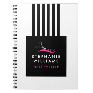 Kundengerechtes Haar-Stylist-Anmerkungs-Buch Notizblock