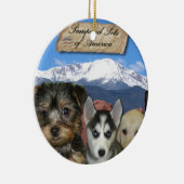 Kundengerechtes Haustier Keramikornament (Rechts)