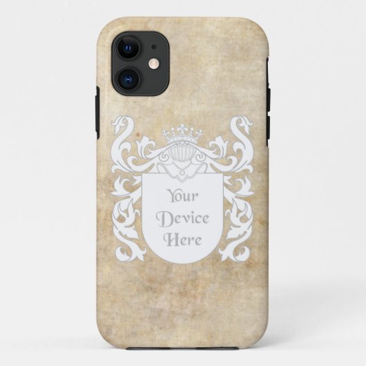 Kundengerechtes heraldisches Schild Case-Mate iPhone Hülle (Rückseite)