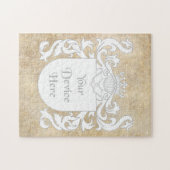 Kundengerechtes heraldisches Schild Puzzle (Horizontal)