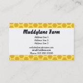 Kundengerechtes Honigbienen-Geschäft Visitenkarte (Rückseite)