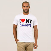 Kundengerechtes i-Herz mein Snuggie T-Shirt (Vorne ganz)