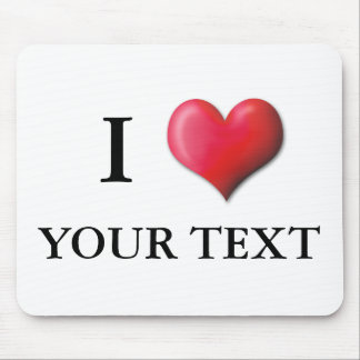 Kundengerechtes i-Herz Mousepad 0001