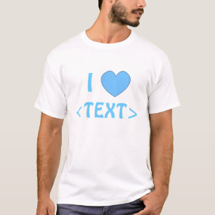 Kundengerechtes i-Herz-Shirt 0007 T-Shirt