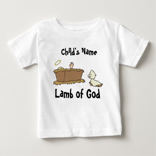 Kundengerechtes Lamm des Gott-T - Shirt (Vorderseite)