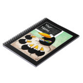 Kundengerechtes Lehrer- oder Studentennotizbuch Notizblock (Linke Seite)