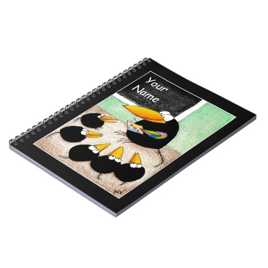 Kundengerechtes Lehrer- oder Studentennotizbuch Notizblock (Linke Seite)