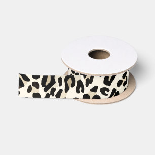 Kundengerechtes Leopard-Druck-Band Satinband