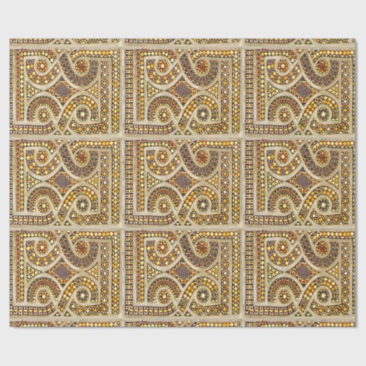 Kundengerechtes mittelalterliches Muster Geschenkpapier (Flach)