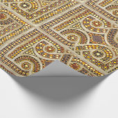 Kundengerechtes mittelalterliches Muster Geschenkpapier (Ecke)