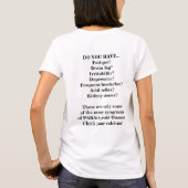 Kundengerechtes Parathyreoid- T-Shirt (Rückseite)