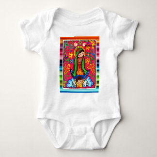 KUNDENGERECHTES PRO VIRGEN DE-GUADALUPE CARICATURA BABY STRAMPLER