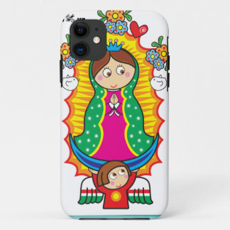 KUNDENGERECHTES PRO VIRGEN DE-GUADALUPE CARICATURA iPhone 11 HÜLLE