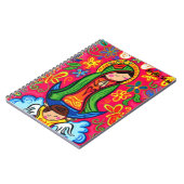 KUNDENGERECHTES PRO VIRGEN DE-GUADALUPE CARICATURA NOTIZBLOCK (Linke Seite)