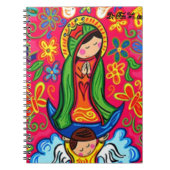 KUNDENGERECHTES PRO VIRGEN DE-GUADALUPE CARICATURA NOTIZBLOCK (Vorderseite)