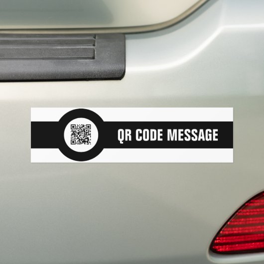 kundengerechtes QR Code magstripe Autoaufkleber (Auf Auto)