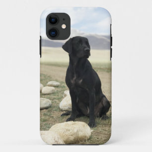 Kundengerechtes schwarzes Labrador retriever Case-Mate iPhone Hülle