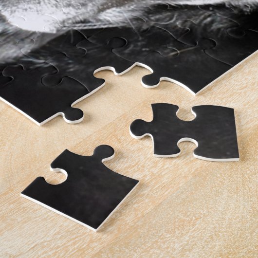 Kundengerechtes schwarzes Labrador retriever Puzzle (Seite)