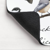 Kundengerechtes Schwarzes mit einer Kappe bedeckte Mousepad (Ecke)