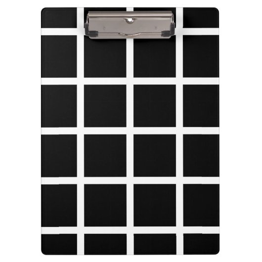 Kundengerechtes schwarzes u. weißes klemmbrett (Vorderseite)