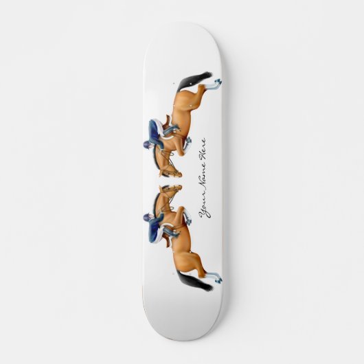 Kundengerechtes Show-Pullover-PferdeSkateboard Skateboard (Vorne)
