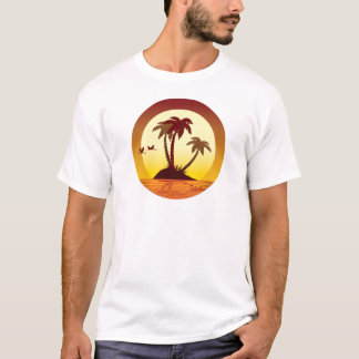 Kundengerechtes tropisches T-Shirt
