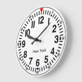 Kundengerechtes Worldtime Große Wanduhr (Winkel)