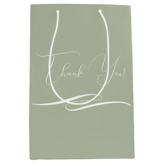 Kundengeschenk Dankeschön Tasche mit individuellem Mittlere Geschenktüte (Vorderseite)