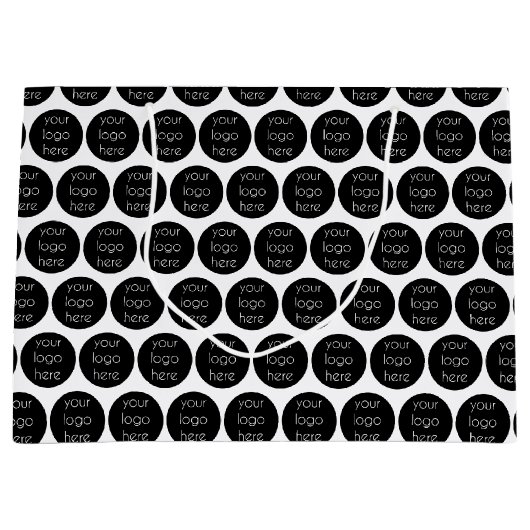 Kundengeschenke für Werbefirmen Große Geschenktüte (Vorderseite)