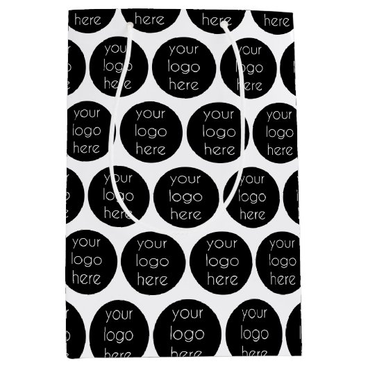 Kundengeschenke für Werbefirmen Mittlere Geschenktüte (Vorderseite)