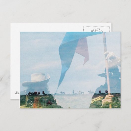 Kundengespenst Postkarte (Vorne/Hinten)