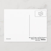 Kundengespenst Postkarte (Rückseite)