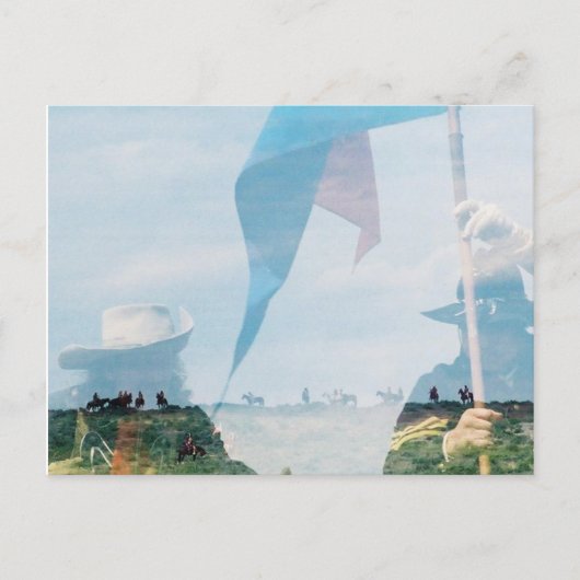 Kundengespenst Postkarte (Vorderseite)