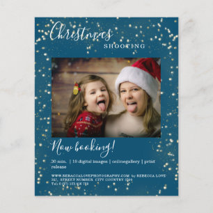 Kundenindividuelle Weihnachtsbeleuchtung Fotoflieg Flyer