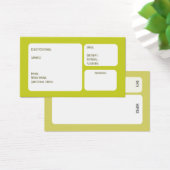 Kundenkarte (Schreibtisch)