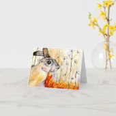 Kundenkarte (a387) karte (Gelbe Blume)