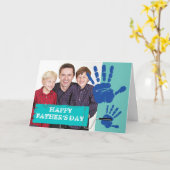 Kundenkarte für Foto Vatertag Karte (Gelbe Blume)