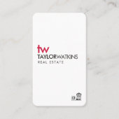 Kundenkarte für personalisierte Fotos Visitenkarte (Vorderseite)