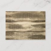 Kundenkarte für Wasserfarben Visitenkarte (Rückseite)