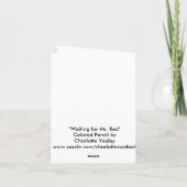 Kundenkarte für weibliche Kardinal Karte (Rückseite)