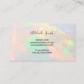 Kundenkarte Visitenkarte (Rückseite)