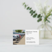 Kundenkarte Visitenkarte (Stehend Vorderseite)