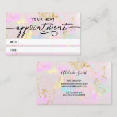 Kundenkarte Visitenkarte (Vorne/Hinten)