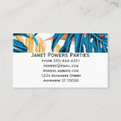 Kundenkarte Visitenkarte (Rückseite)