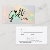 Kundenkarte Visitenkarte (Vorne/Hinten)